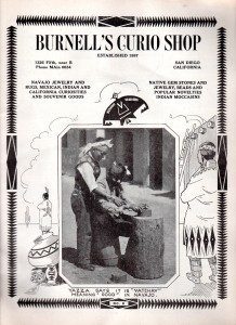 Burnell's Curio Shop Catalog