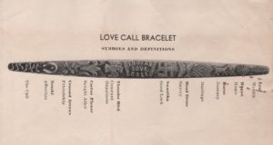 Love Call Bracelet with Symbols and Definitions