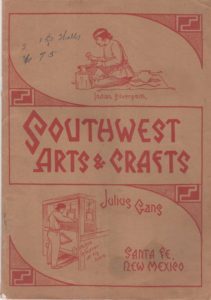 Julius Gans Southwest Arts & Crafts, Santa Fe, New Mexico