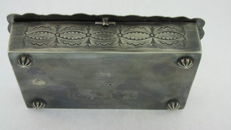 Navajo Sterling Silver Box 😢SOLD - Image 6