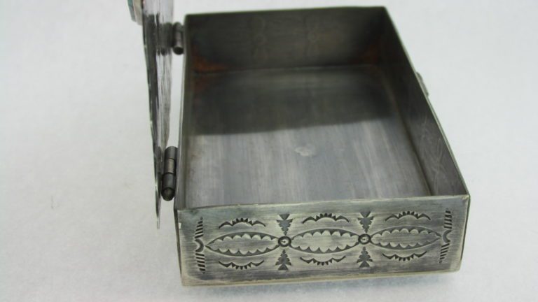 Navajo Sterling Silver Box 😢SOLD - Image 2