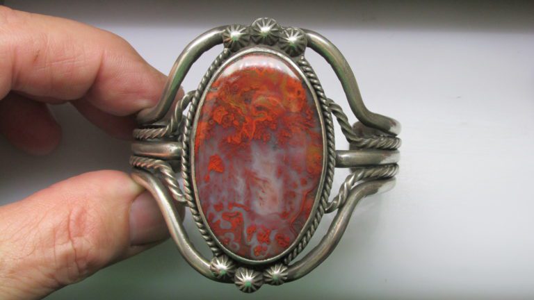 Picture Agate Bracelet