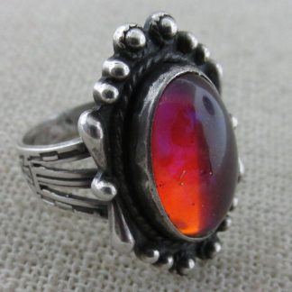 Dragon's Breath Fred Harvey Sterling Silver Ring