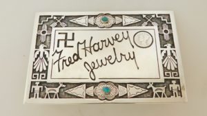 Fred Harvey Jewelry custom sterling silver plaque