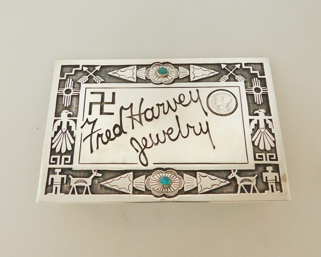 Fred Harvey Jewelry Sterling Silver Plaque