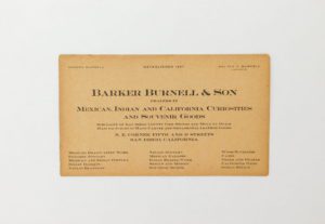 Barker Barnell & Son Business Card