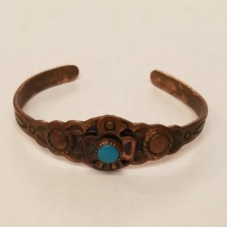Bell Trading Post Copper Thunderbird Fred Harvey Child's Bracelet