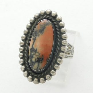 Maisel's Petrified Wood and Sterling Silver Ring