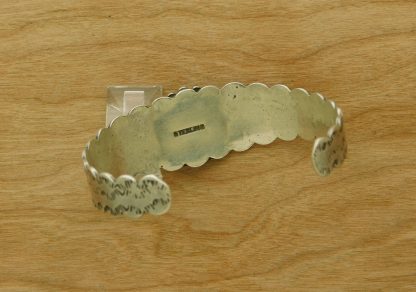 Verso of Fred Harvey Cerrillos Cuff