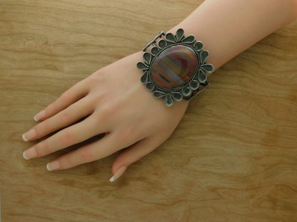 PB SIGNED Petrified Wood Bracelet