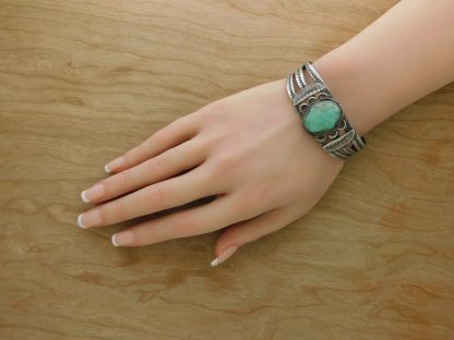 Fred Harvey Zig Zag Ingot Cuff