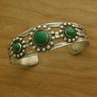 Fred Harvey Triple Stone Cuff