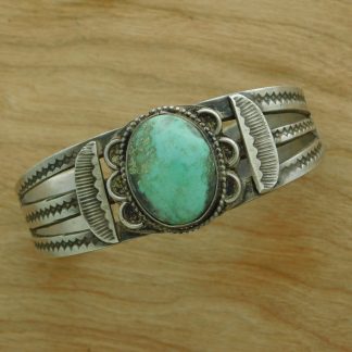 Fred Harvey Zig Zag Ingot Cuff