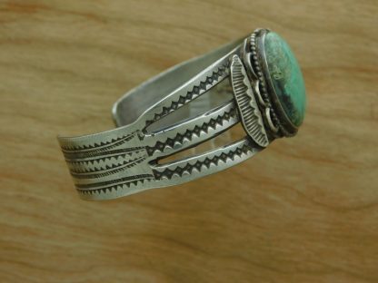 Side Fred Harvey Zig Zag Ingot Cuff