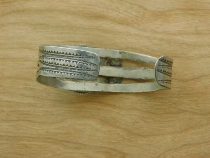 Rear Fred Harvey Zig Zag Ingot Cuff