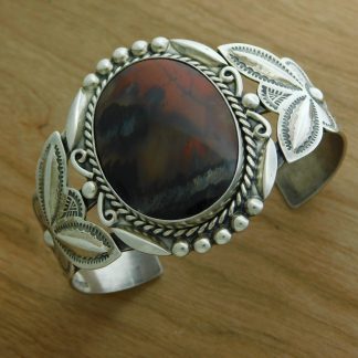 Fred Harvey Petrified Wood Cuff